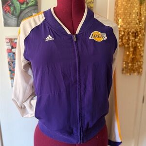 Vintage La Lakers Adidas pre-game
on court warm up jacket Kobe Bryant era